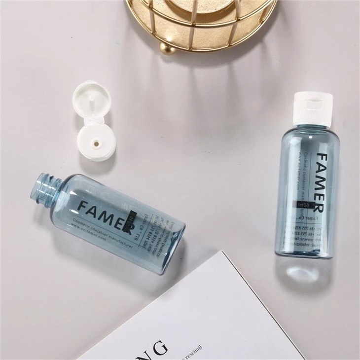 60ml PET-plastic bottle and cap